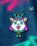 Pin Metálico "FORTUNA" Morado